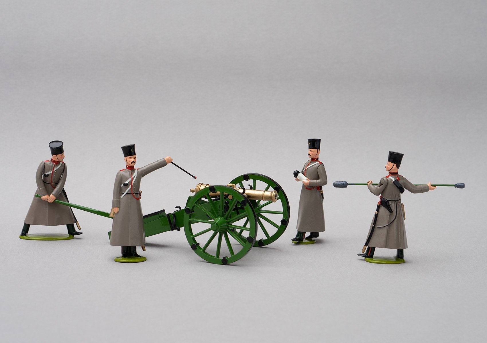 Set 79 Don Cossack Artillery 1854 | Russian | Crimean War | One artillery piece supported by four gunners | Balaclava, Sevastapol, Alma | © Imperial Productions | Sculpt by David Cowe