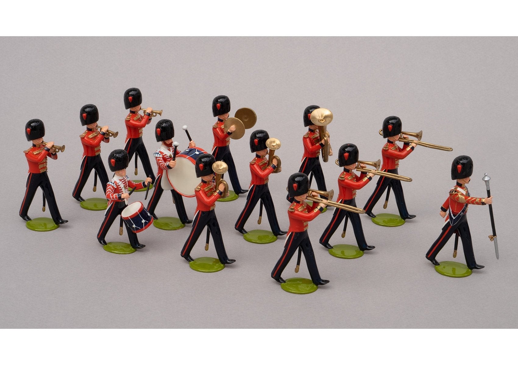 Set 99 Band of the Coldstream Guards 1854 | British Infantry | Crimean War | Combined set 99 and 99a, 13 Coldstream Guards bandsmen | Balaclava, Sevastapol, Alma | © Imperial Productions | Sculpt by David Cowe