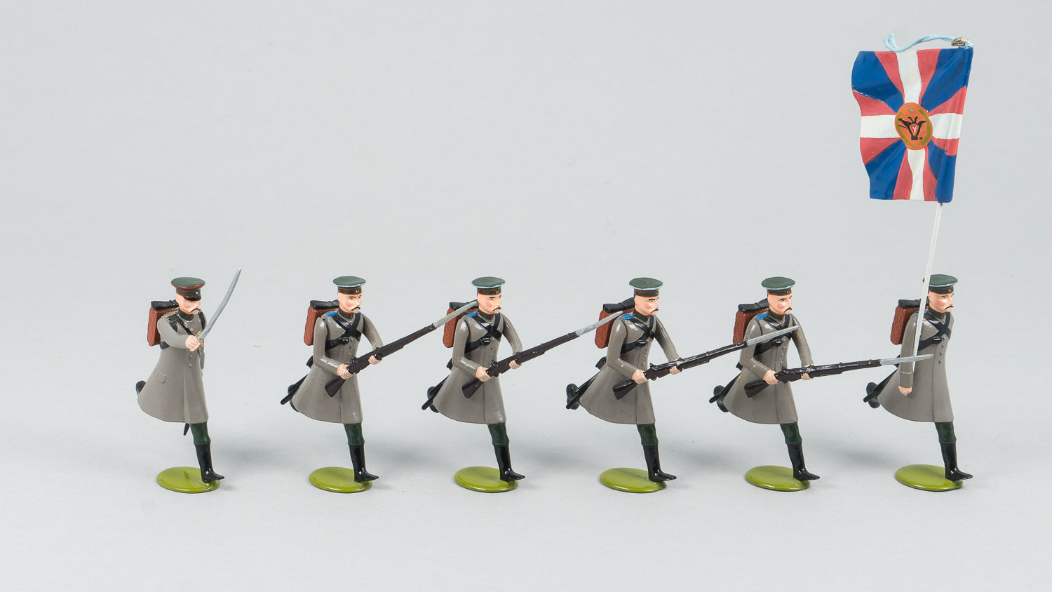 85 Russian Light Infantry charging