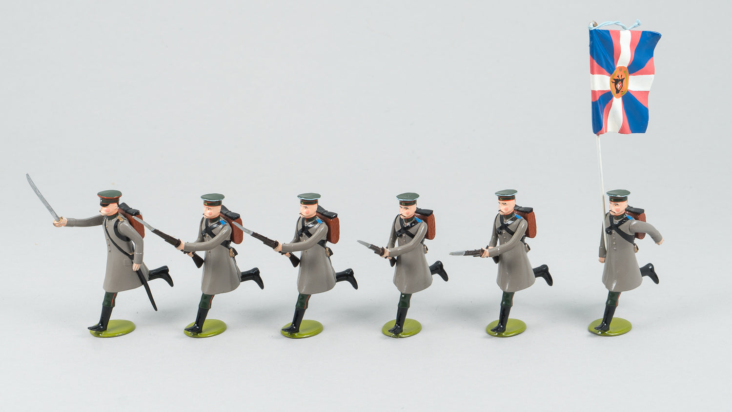 85 Russian Light Infantry charging
