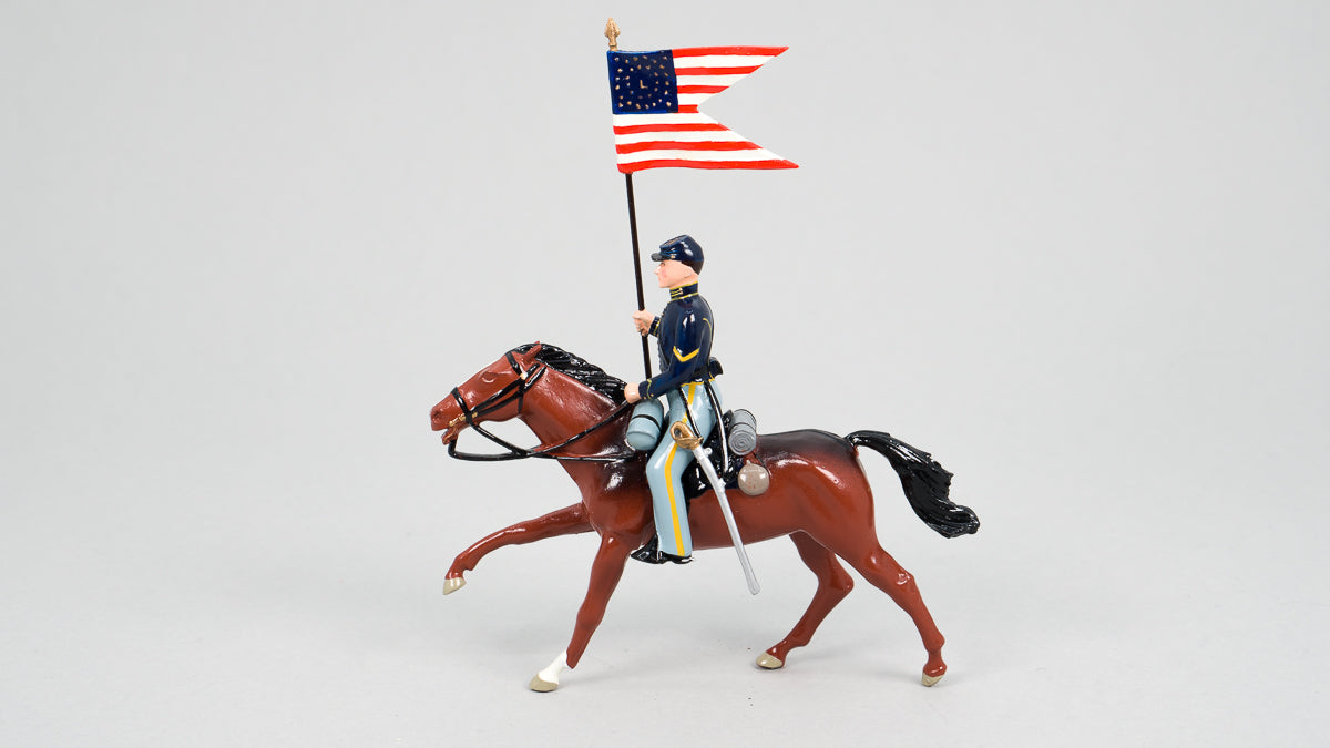 A30 Union Cavalryman with Guidon