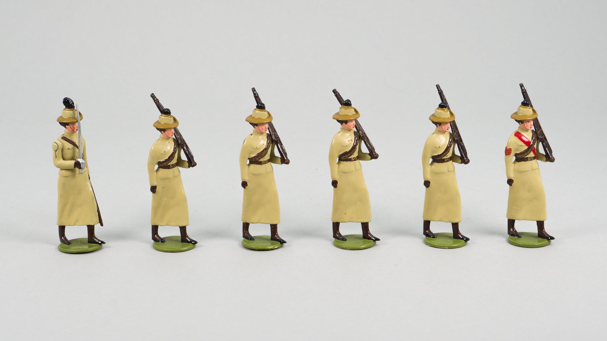 1 Girl's Khaki Brigade (Wellington Amazons), 1901