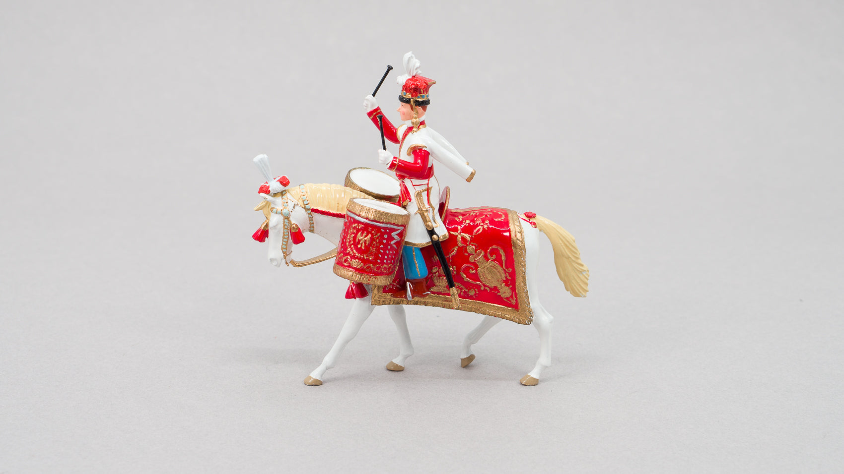 123 Polish Lancers Drum Horse