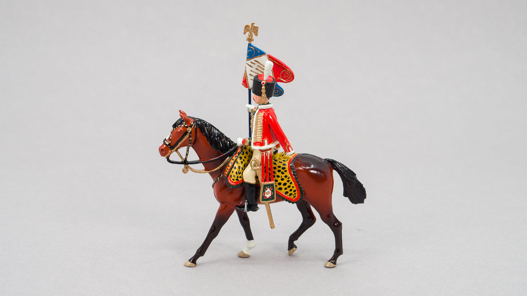 Tin Soldier Collectible 54 Mm Carabiner Sergeant of the 8th Light Regiment With a Company Fanin, France, 1809-12 Napoleonic Wars Tin Soldier Collectible 54 Mm Carabiner Sergeant of the 8th Light Regiment With a Company Fanin, France, 1809-12 Napoleonic Wars