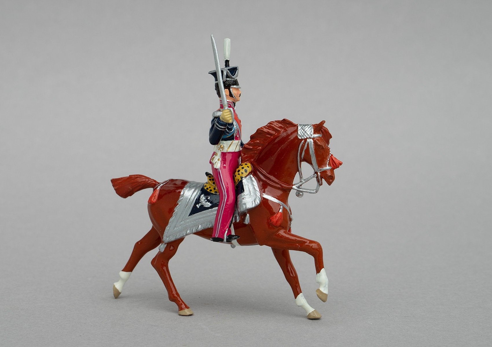 Set 104 Prince Poniatowski | French | Napoleonic Wars | Commander-in-chief Polish armies. Dressed in Polish Lancer uniform. Single mounted officer on bay horse | Waterloo | © Imperial Productions | Sculpt by David Cowe
