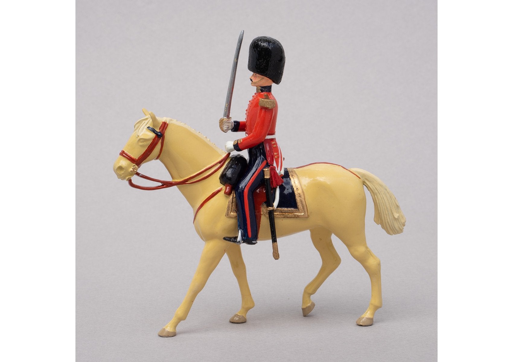 Set 66 Officer, Coldstream Guards 1854 | British Infantry | Crimean War | Mounted Officer with sword | Balaclava, Sevastapol, Alma | © Imperial Productions | Sculpt by David Cowe