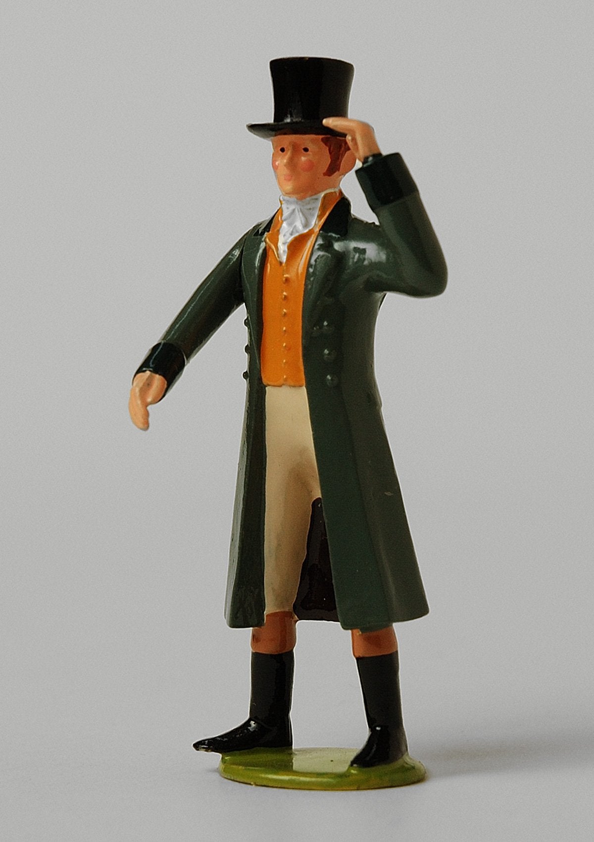 Set ES10 Gentleman in redingole | Regency Gentleman | First Empire Civilians | © Imperial Productions | Sculpt by David Cowe