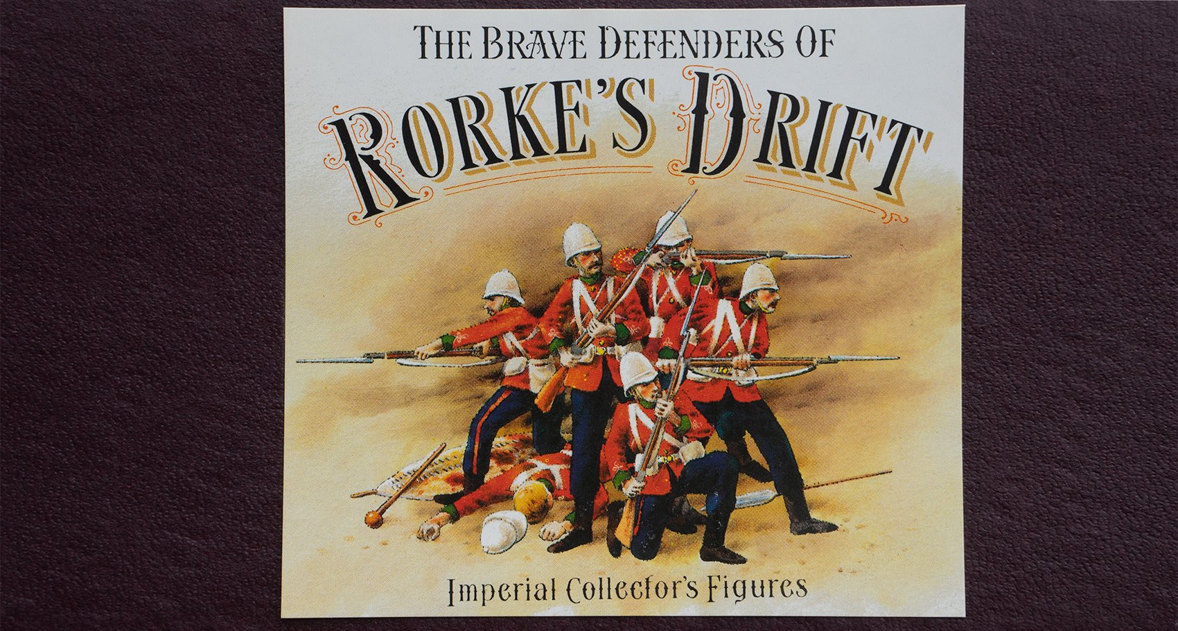 41.1 The Brave Defenders of Rorke's Drift, 1879 (Personality Set) Pre-owned