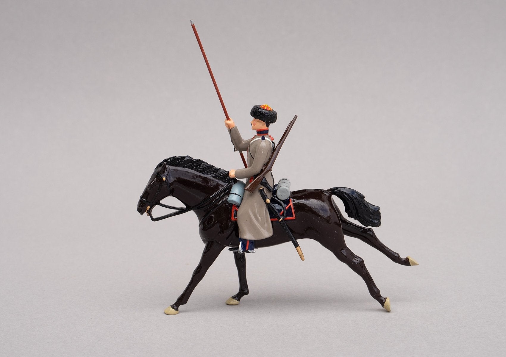 Set 86 53rd Don Cossack Cavalry 1854 | Russian Cavalry | Crimean War | Single Mounted Cossack | Balaclava, Sevastapol, Alma | © Imperial Productions | Sculpt by David Cowe