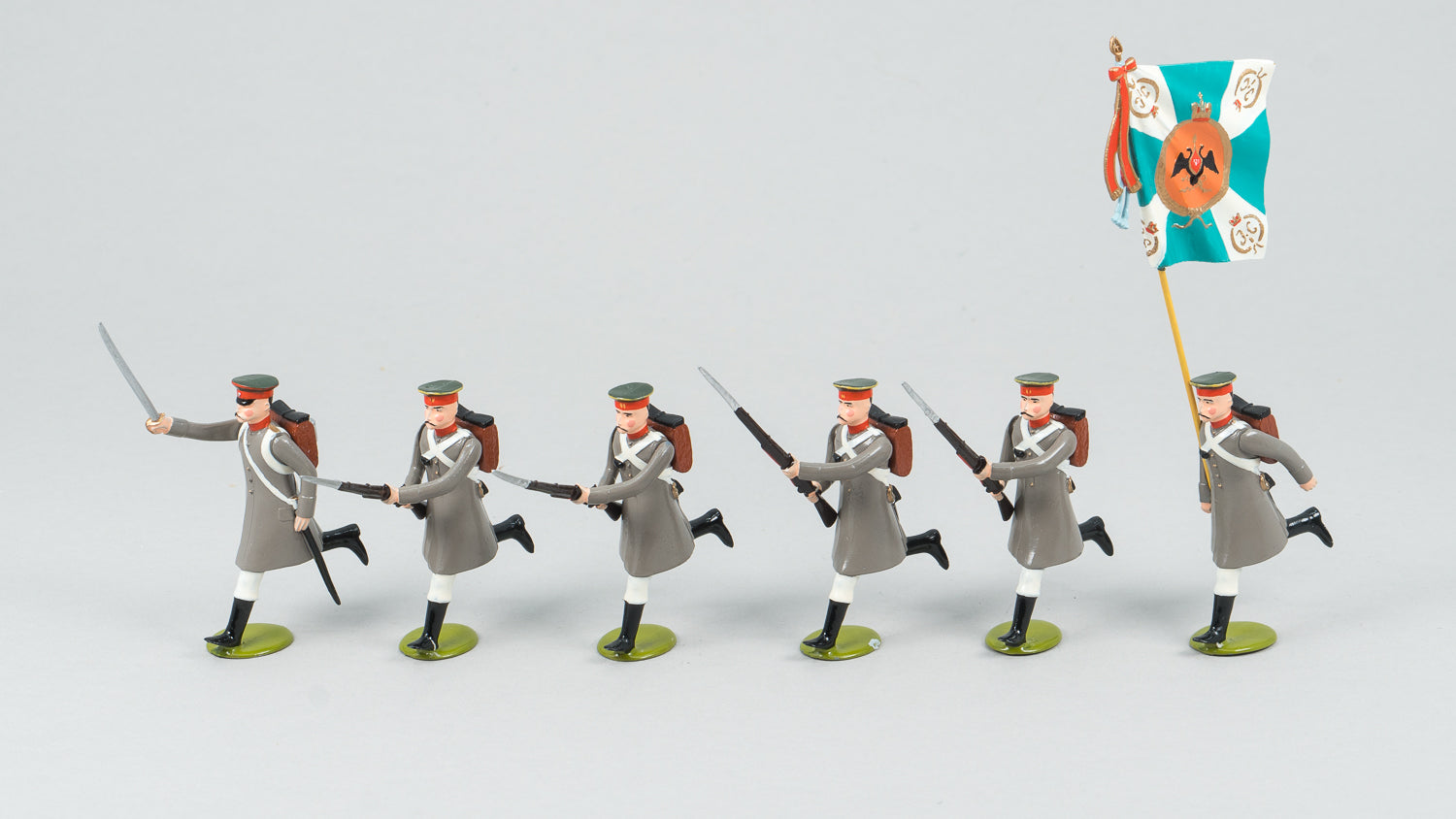 84 Russian Line Infantry charging