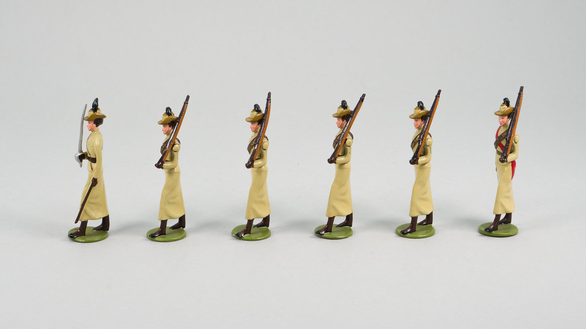 1 Girl's Khaki Brigade (Wellington Amazons), 1901