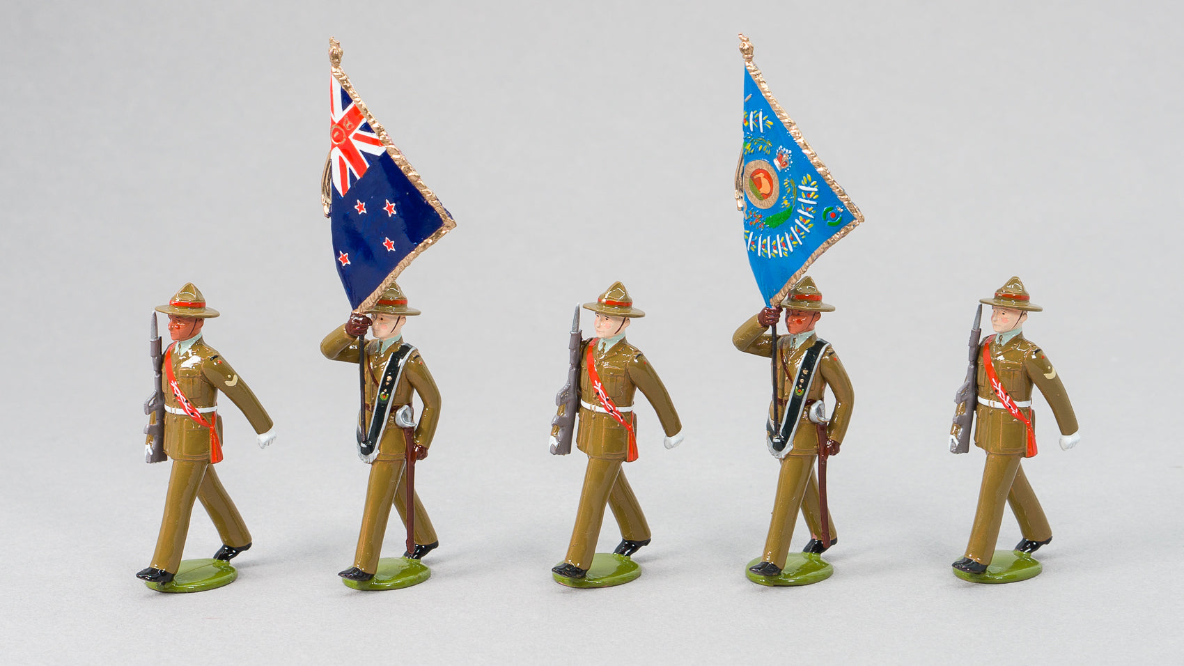 NZ8 1st Battalion Royal New Zealand Infantry Regiment, Colour Party