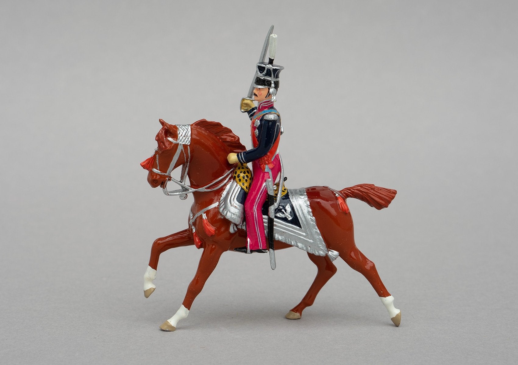 Set 104 Prince Poniatowski | French | Napoleonic Wars | Commander-in-chief Polish armies. Dressed in Polish Lancer uniform. Single mounted officer on bay horse | Waterloo | © Imperial Productions | Sculpt by David Cowe