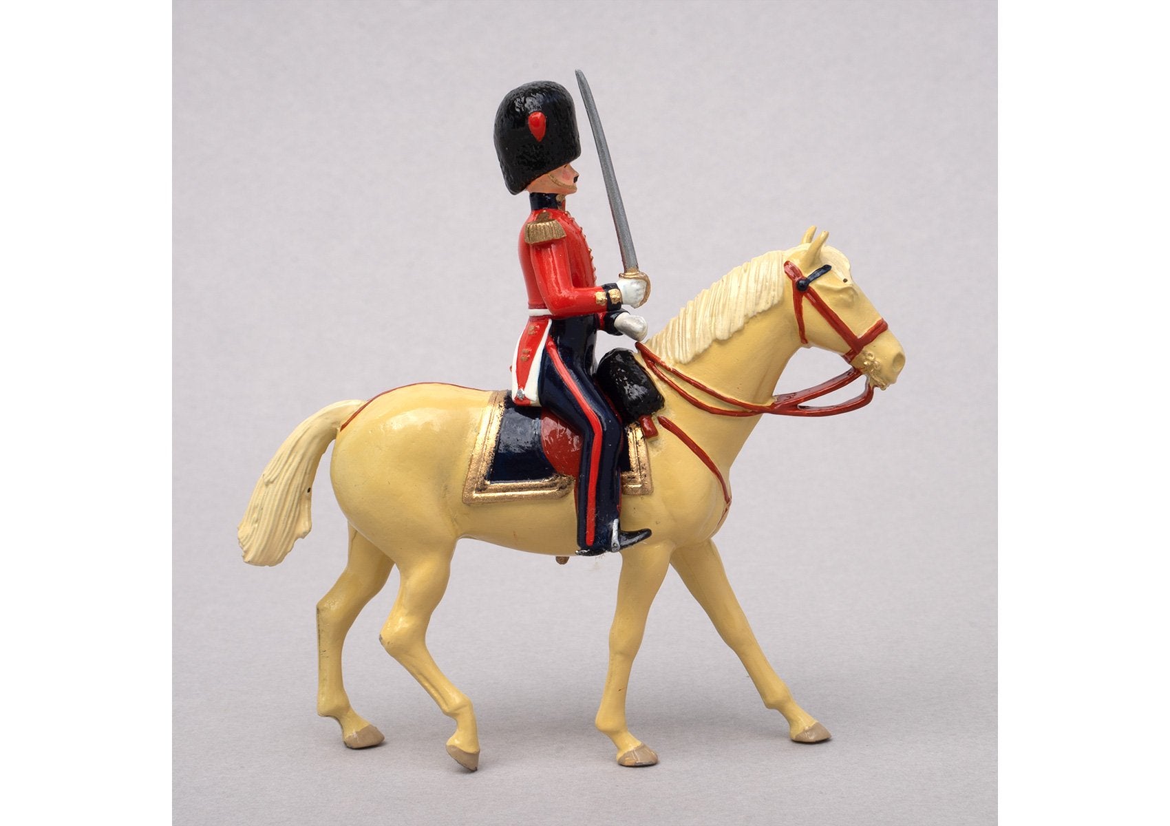 Set 66 Officer, Coldstream Guards 1854 | British Infantry | Crimean War | Mounted Officer with sword | Balaclava, Sevastapol, Alma | © Imperial Productions | Sculpt by David Cowe