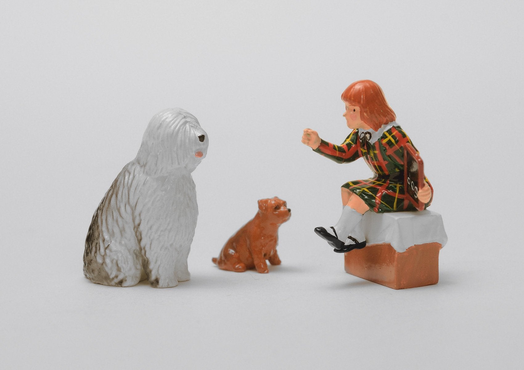 Set 38 Little Teacher | Victorian Children and Animals | Town and Around | © Imperial Productions | Sculpt by David Cowe