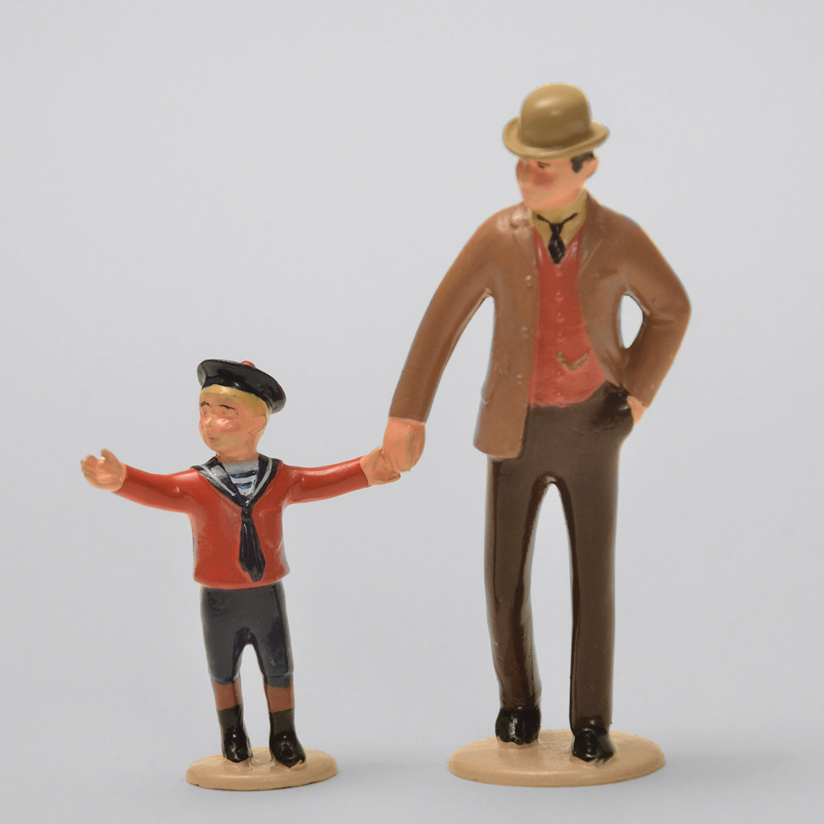 Set 62 Father and Son | Victorian Gentleman and Children | Town and Around | © Imperial Productions | Sculpt by David Cowe