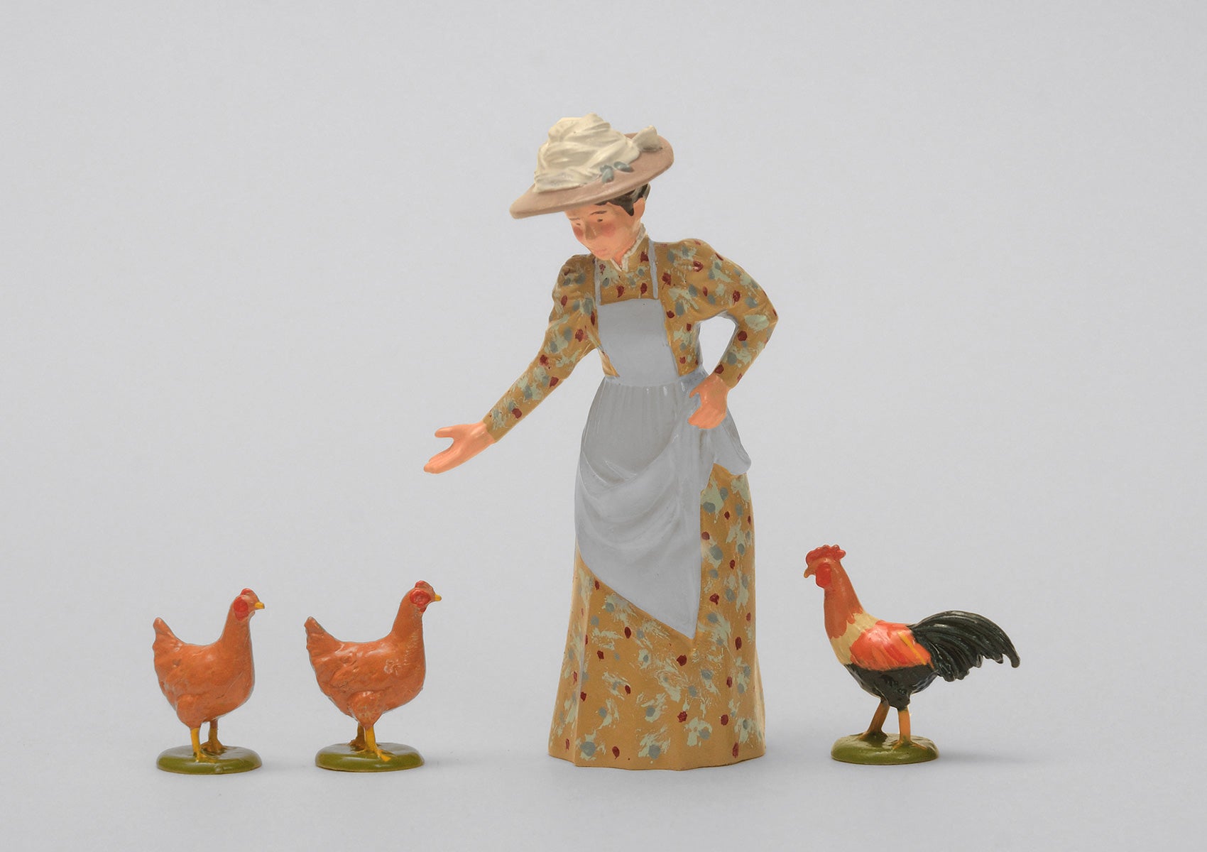 Set 66 Feathered Friends | Victorian Lady and Animals | Town and Around | © Imperial Productions | Sculpt by David Cowe
